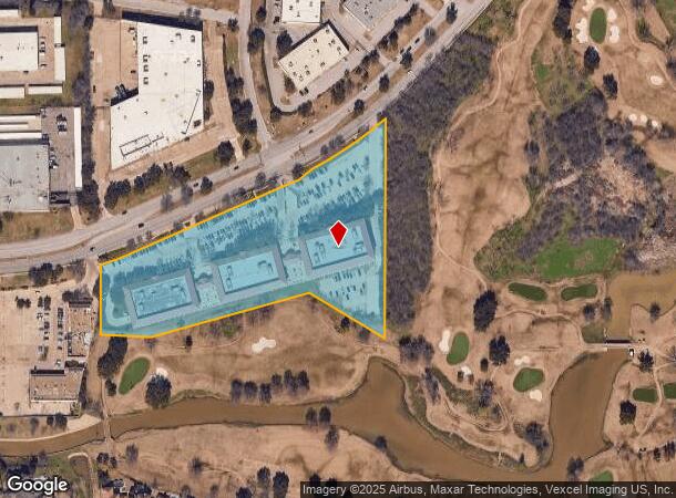  2100 W Walnut Hill Ln, Irving, TX Parcel Map