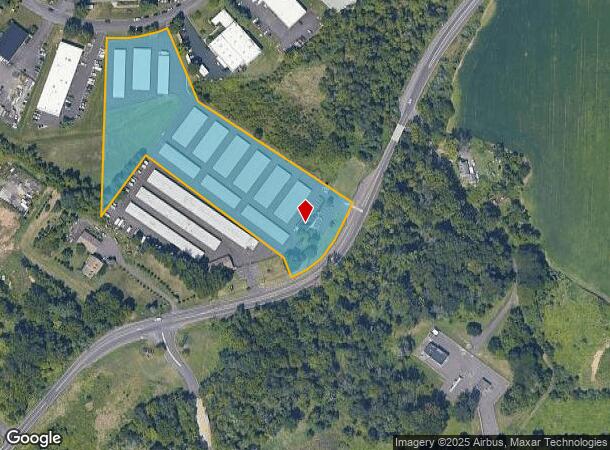 1634 Mearns Rd, Warminster, PA Parcel Map