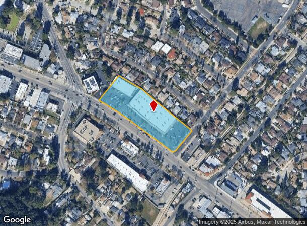 6571 Foothill Blvd, Tujunga, CA Parcel Map