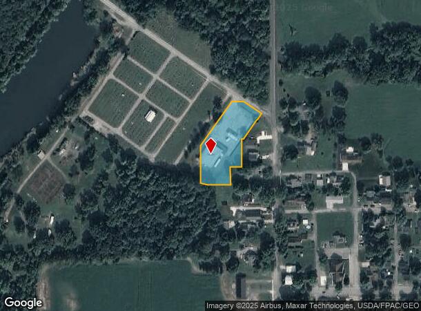  1575 N Napoleon Rd, Lafayette, OH Parcel Map