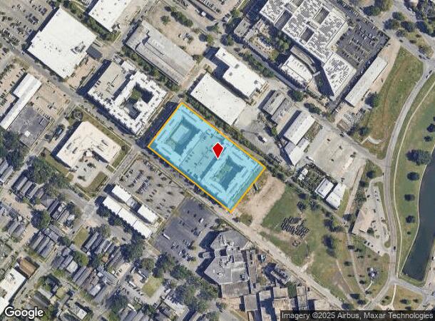 3601 Conti St, New Orleans, LA Parcel Map