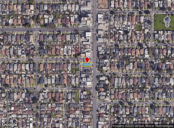  4901 S Normandie Ave, Los Angeles, CA Parcel Map
