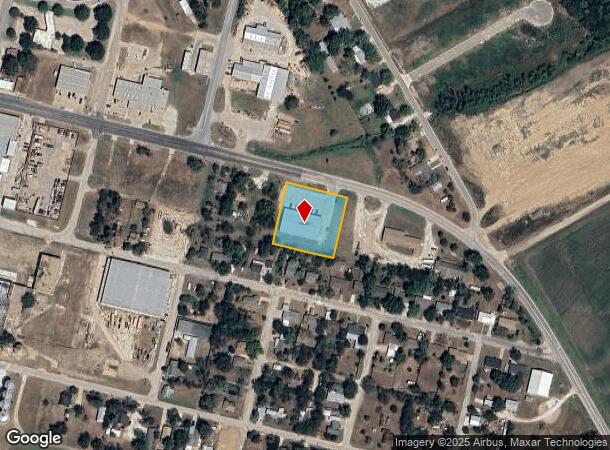  508 E Oak St, West, TX Parcel Map