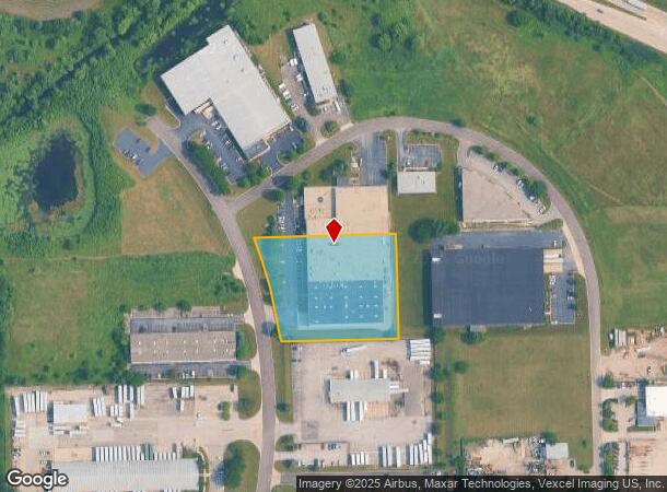 190 Kendall Point Dr, Oswego, IL Parcel Map