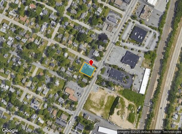 2809 Post Rd, Warwick, RI Parcel Map