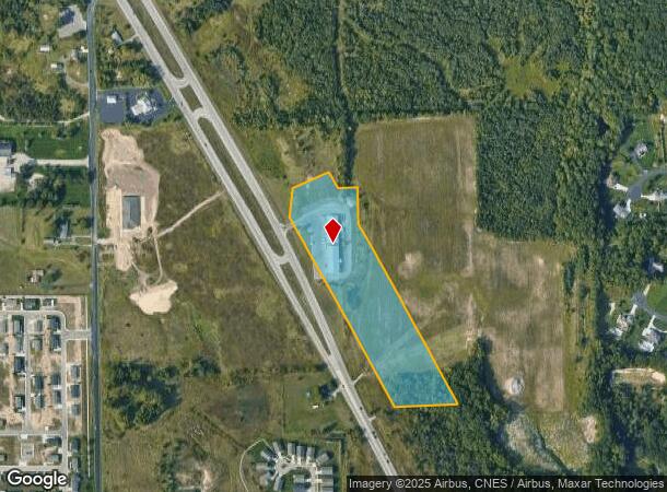 7350 Broadmoor Ave Se, Caledonia, MI Parcel Map