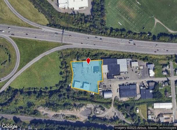129 Brown St, Johnson City, NY Parcel Map