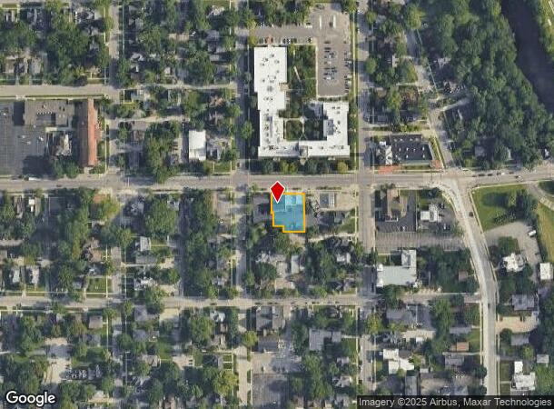 217 W Cross St, Ypsilanti, MI Parcel Map