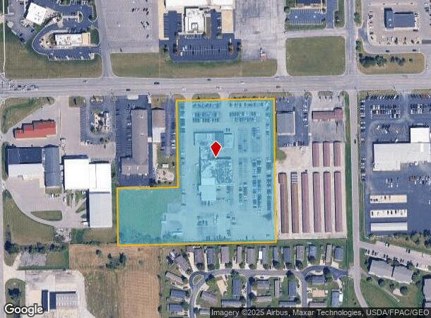 1211 E Us Highway 223, Adrian, MI Parcel Map