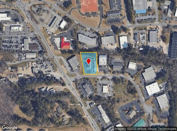  5850 Gateway Dr, Alpharetta, GA Parcel Map