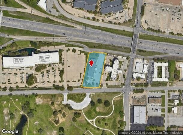  6851 West Fwy, Fort Worth, TX Parcel Map