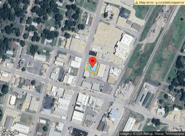  131 N Broadway St, Checotah, OK Parcel Map