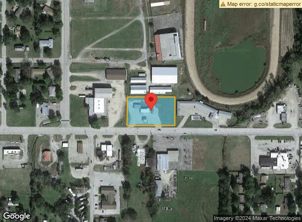  1212 E River St, Eureka, KS Parcel Map