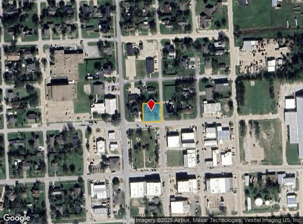  401 Elm St, Sanger, TX Parcel Map