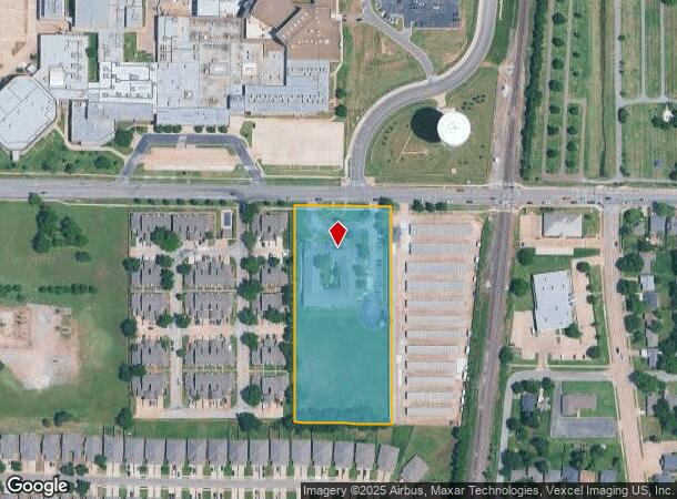  116 W Danforth Rd, Edmond, OK Parcel Map