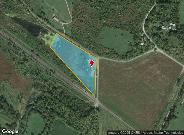  6017 Magee Rd, Hornell, NY Parcel Map