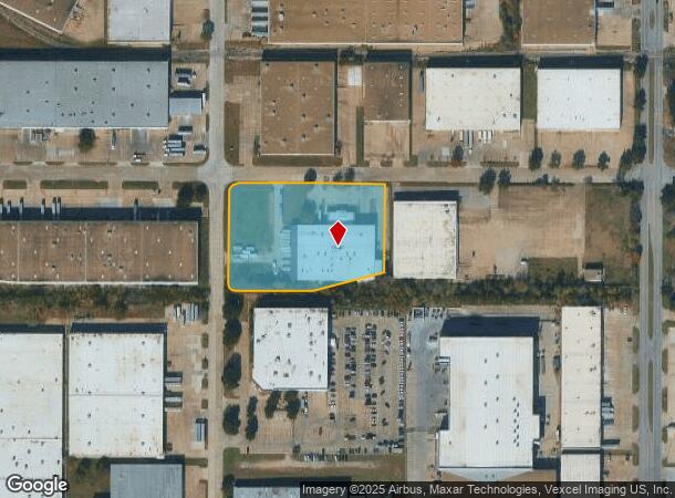  1010 Avenue R, Grand Prairie, TX Parcel Map