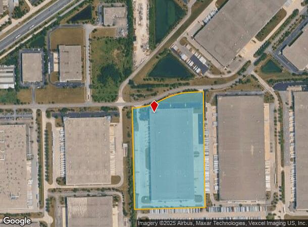 875 W Crossroads Pkwy, Romeoville, IL Parcel Map