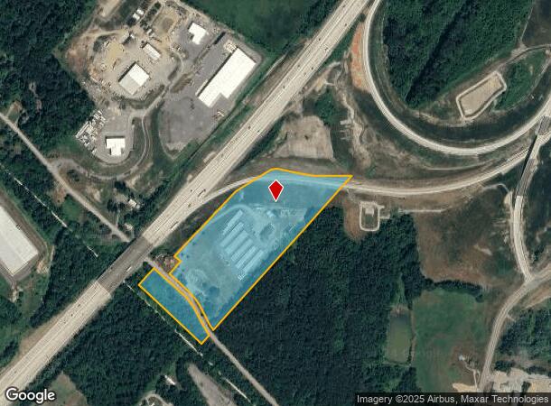  102 Cecil Henderson Rd, Canonsburg, PA Parcel Map