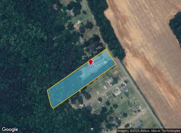 2490 Sargent Rd, Dalzell, SC Parcel Map