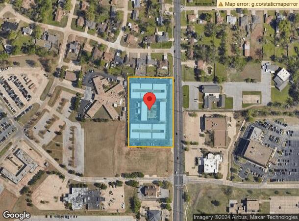  313 N Midwest Blvd, Oklahoma City, OK Parcel Map