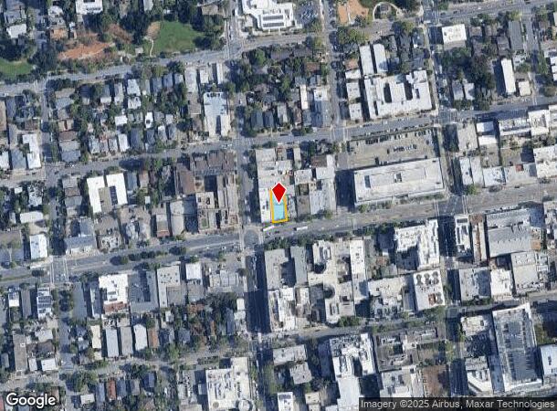  1909 University Ave, Berkeley, CA Parcel Map