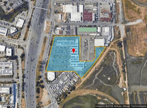  2040 Redwood Hwy, Greenbrae, CA Parcel Map