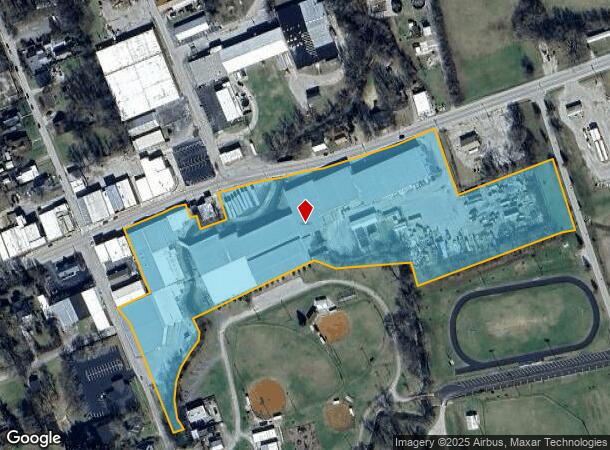 110 E Main St, Auburn, KY Parcel Map