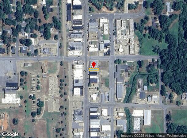 129 N Main St, Springhill, LA Parcel Map