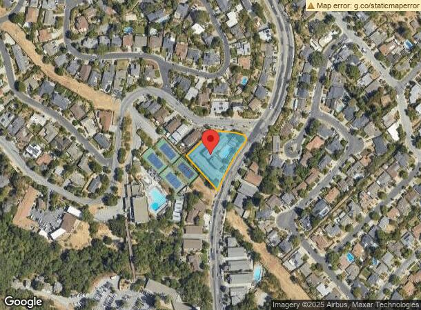  3524 Farm Hill Blvd, Redwood City, CA Parcel Map