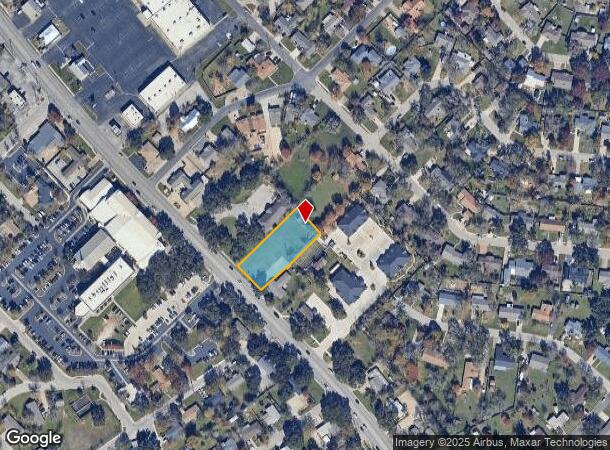 1629 Williams Dr, Georgetown, TX Parcel Map