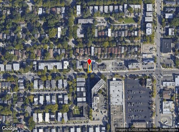  1419 Howard St, Evanston, IL Parcel Map