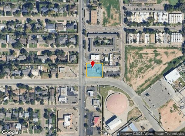 2815 Slide Rd, Lubbock, TX Parcel Map