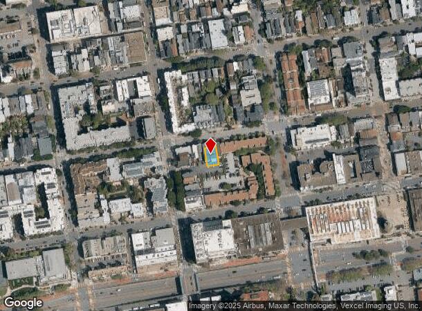  1961 Sutter St, San Francisco, CA Parcel Map