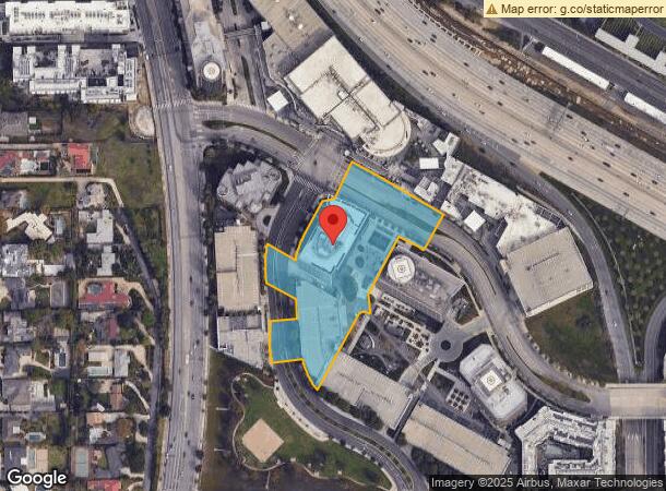  6100 Center Dr, Los Angeles, CA Parcel Map