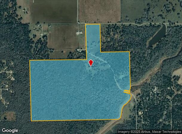 19950 Cow Creek Rd, Damon, TX Parcel Map