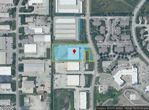 15360 S Mahaffie St, Olathe, KS Parcel Map