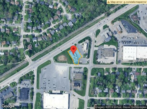  3605 Kentucky Ave, Indianapolis, IN Parcel Map