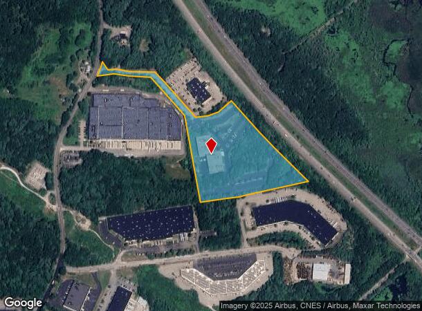 124 Grove St, Franklin, MA Parcel Map