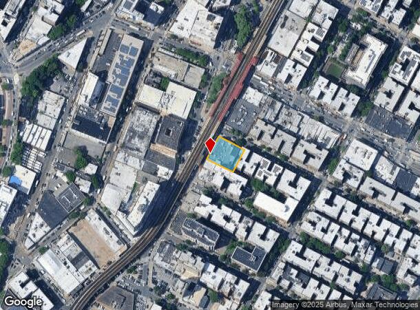  1362 Jerome Ave, Bronx, NY Parcel Map
