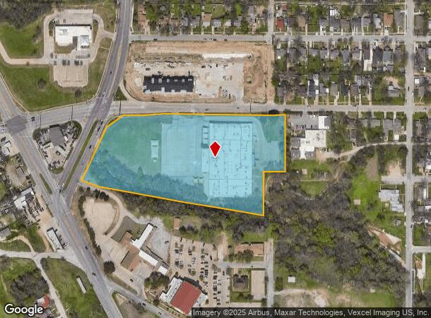  1801 S Beach St, Fort Worth, TX Parcel Map