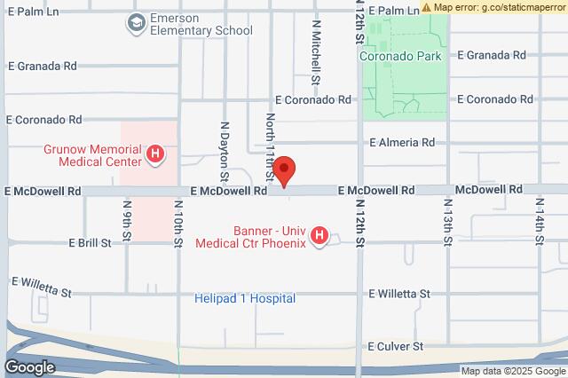 1110 E Mcdowell Road Phoenix Az 85006 Medical Office For