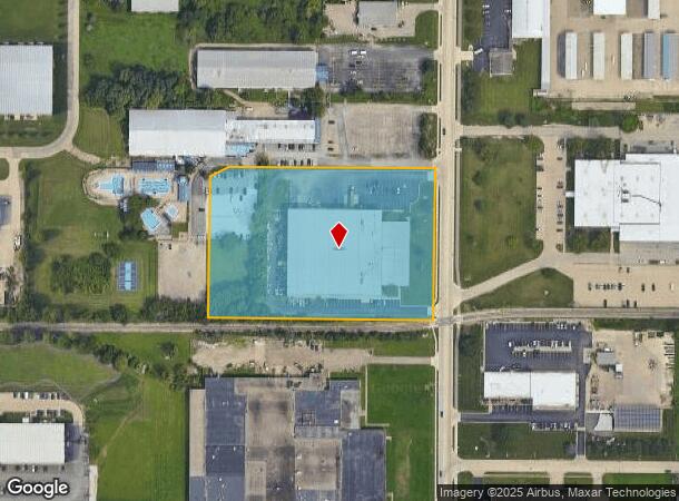 8515 N University St, Peoria, IL Parcel Map