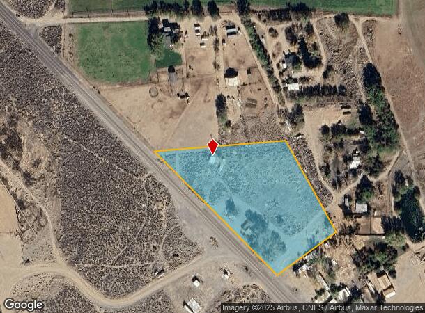 53750 Nevada Highway 376, Round Mountain, NV Parcel Map
