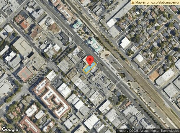  628 El Camino Real, San Carlos, CA Parcel Map