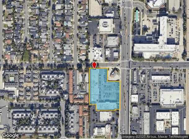 3033 Bristol St, Costa Mesa, CA Parcel Map