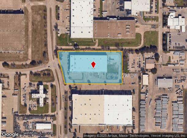 3385 Roy Orr Blvd, Grand Prairie, TX Parcel Map