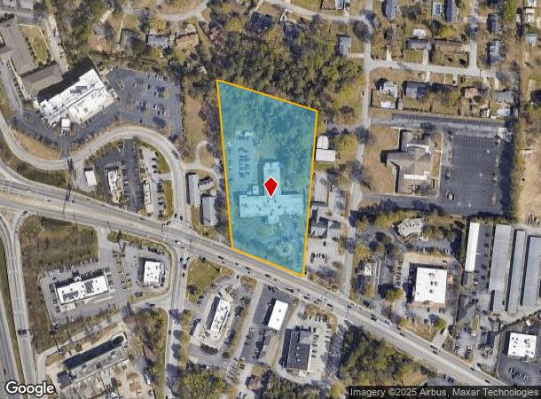  2416 Sunset Blvd, West Columbia, SC Parcel Map