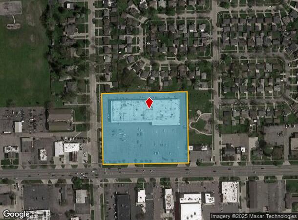  3370 West Rd, Trenton, MI Parcel Map