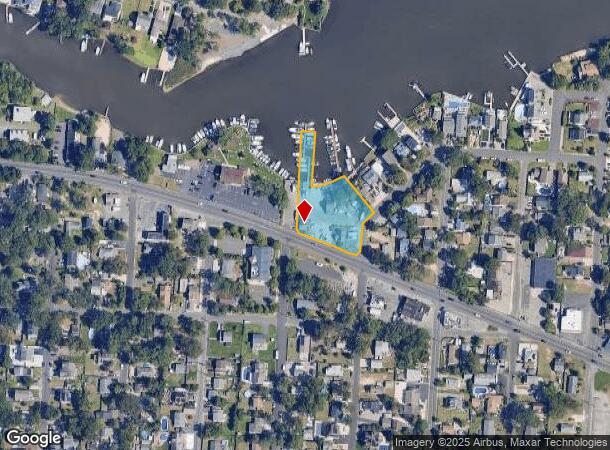 802 Mantoloking Rd, Brick, NJ Parcel Map